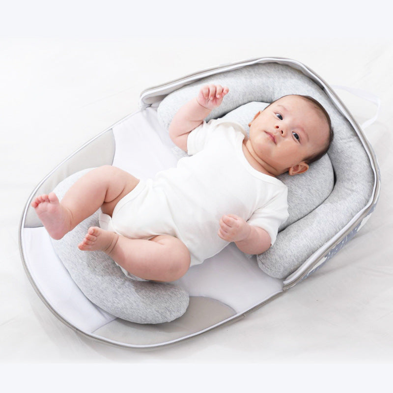 Baby Travel Portable Mobile Crib Baby Nest Cot Newborn Multi-function Folding Bed